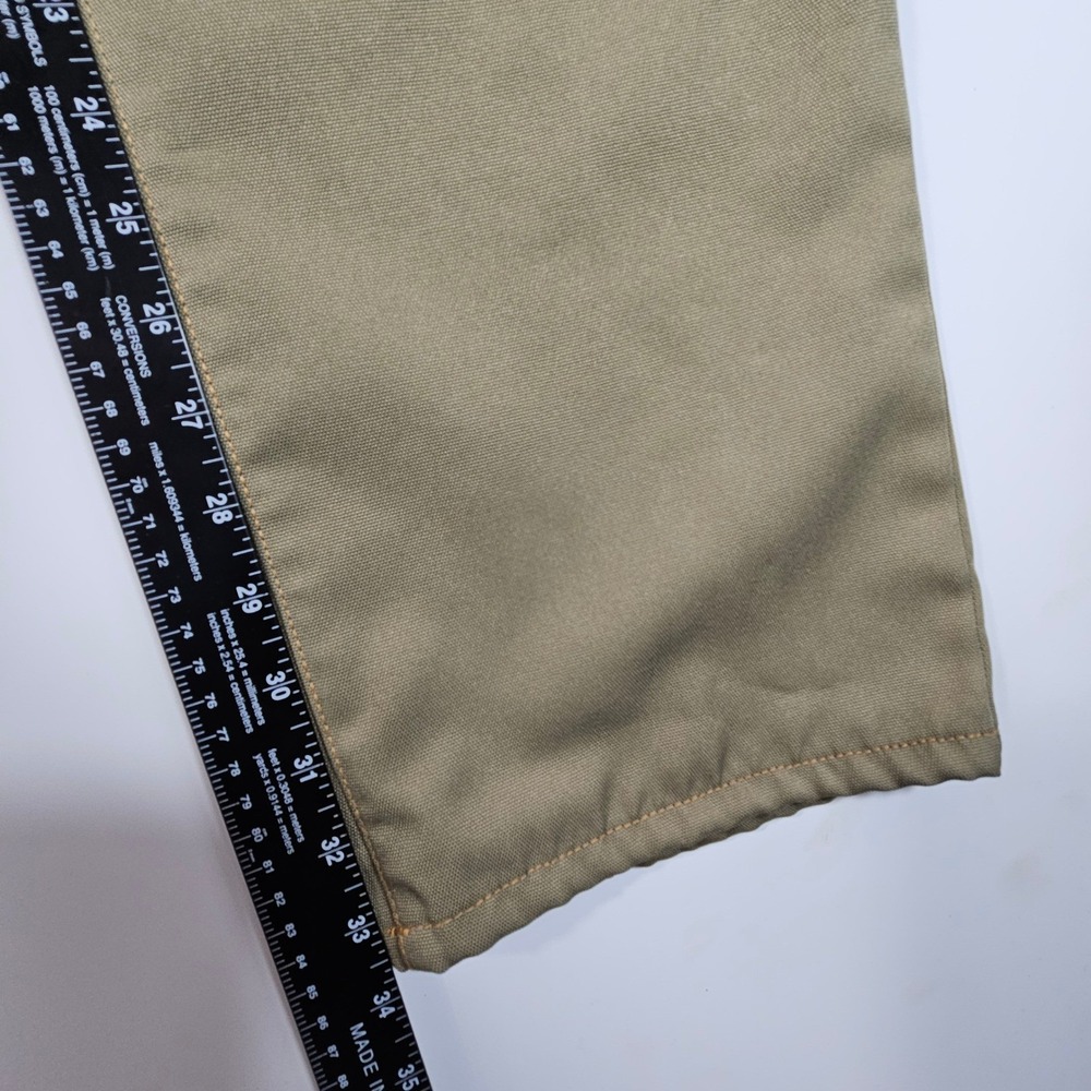 Y2K Columbia Field Jeans Mens 32x34 Blue Tan Canvas Brush Guard Hunting Work. - Picture 9 of 11